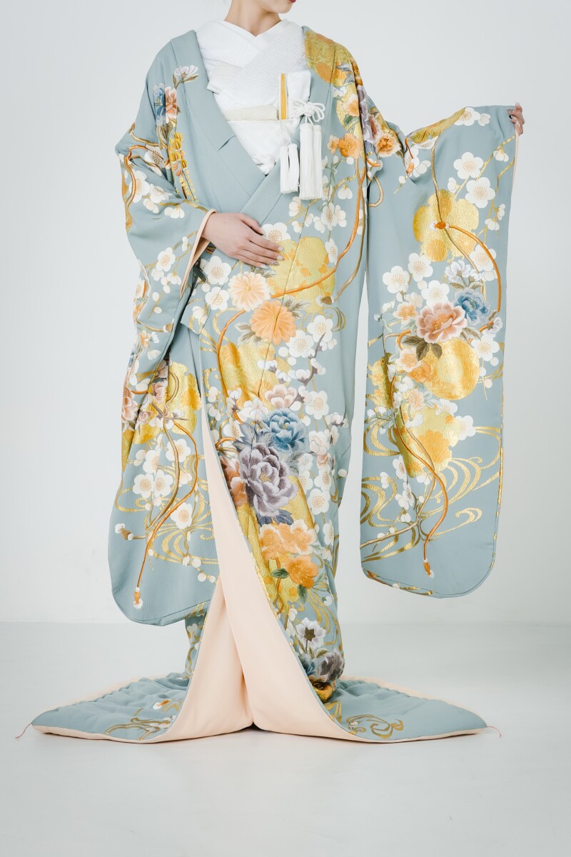 2022 桃花牡丹文