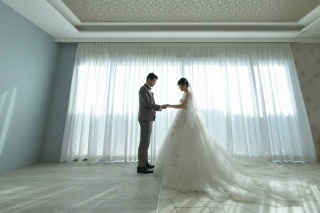 スタジオで2人らしい撮影を！