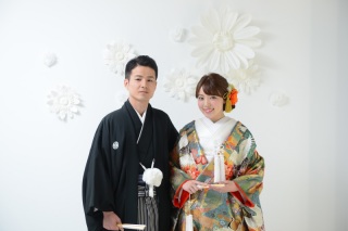 和装をスタジオ撮影で！