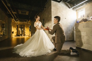 お2人の行きつけジムフォト撮影