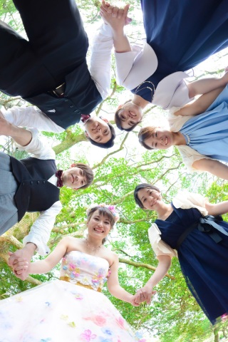 家族・友人と楽しくフォト婚！