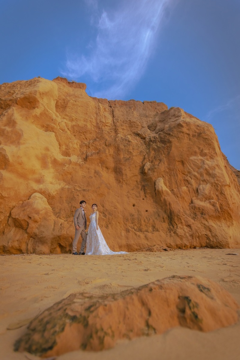 海外のようなロケーションで