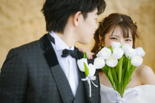 お二人らしい楽しい撮影♪