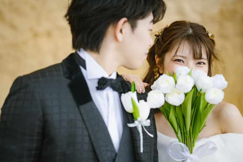 お二人らしい楽しい撮影♪