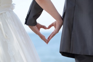 海と庭園でふたりらしく・・・