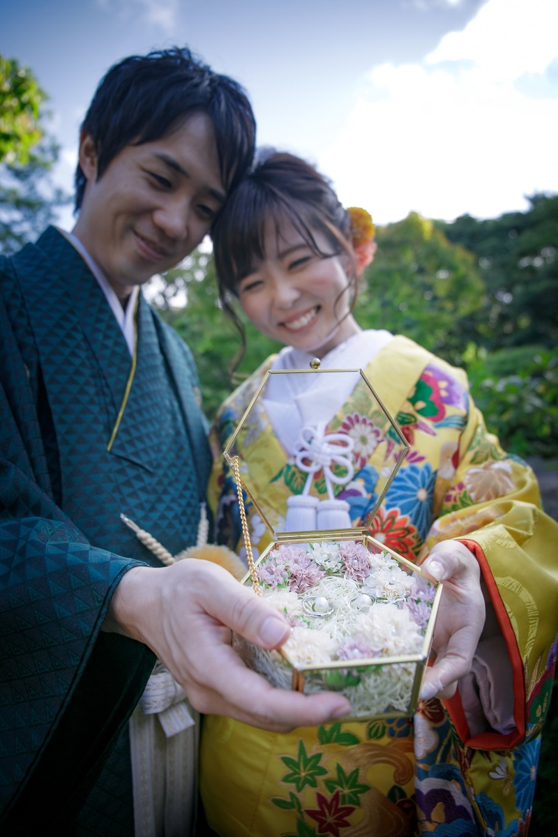 手作りのアイテムを使って☆