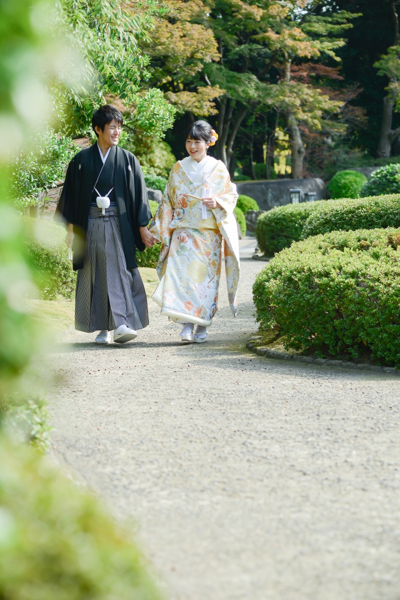園内をお散歩