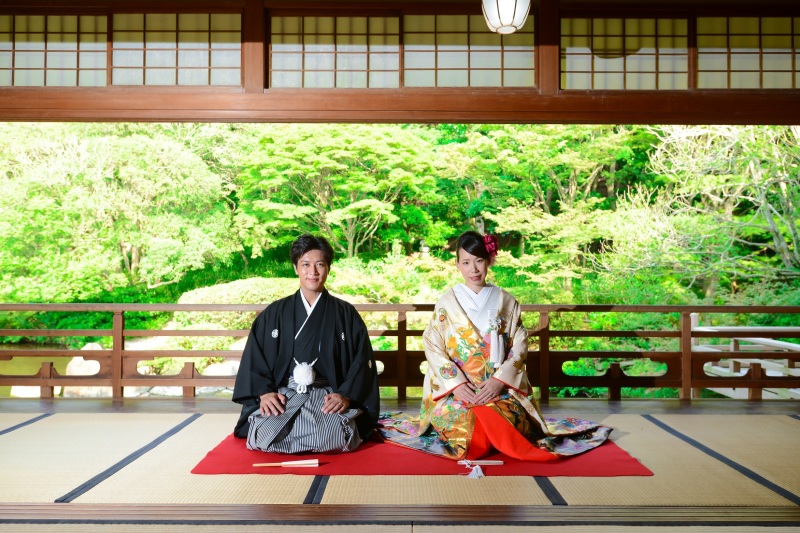 大広間にて・・・