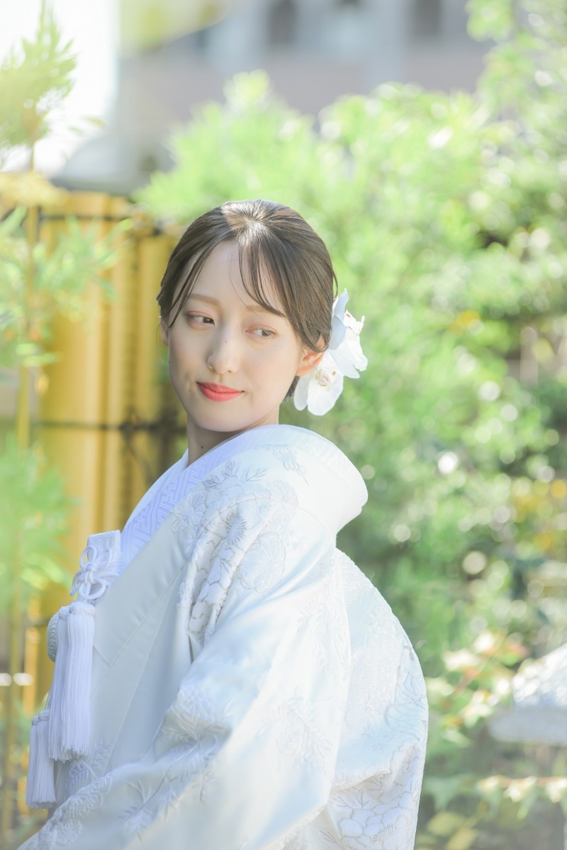 ホワイト×グリーン