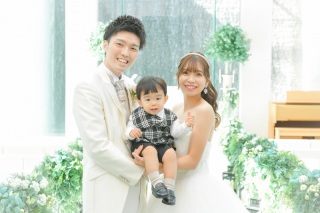 家族でチャペルロケ！