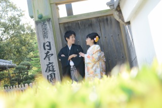 ◆人気の庭園で撮影◆