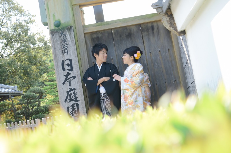 ◆人気の庭園で撮影◆