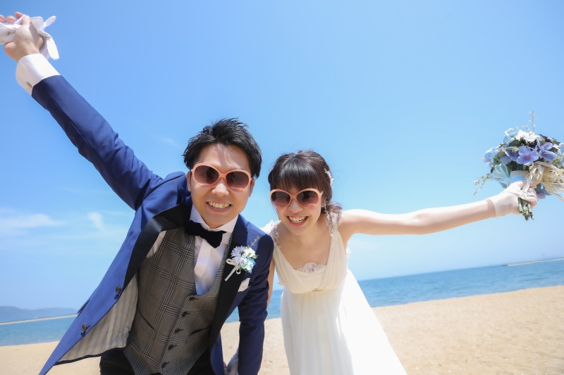 開放感のある海で楽しく!