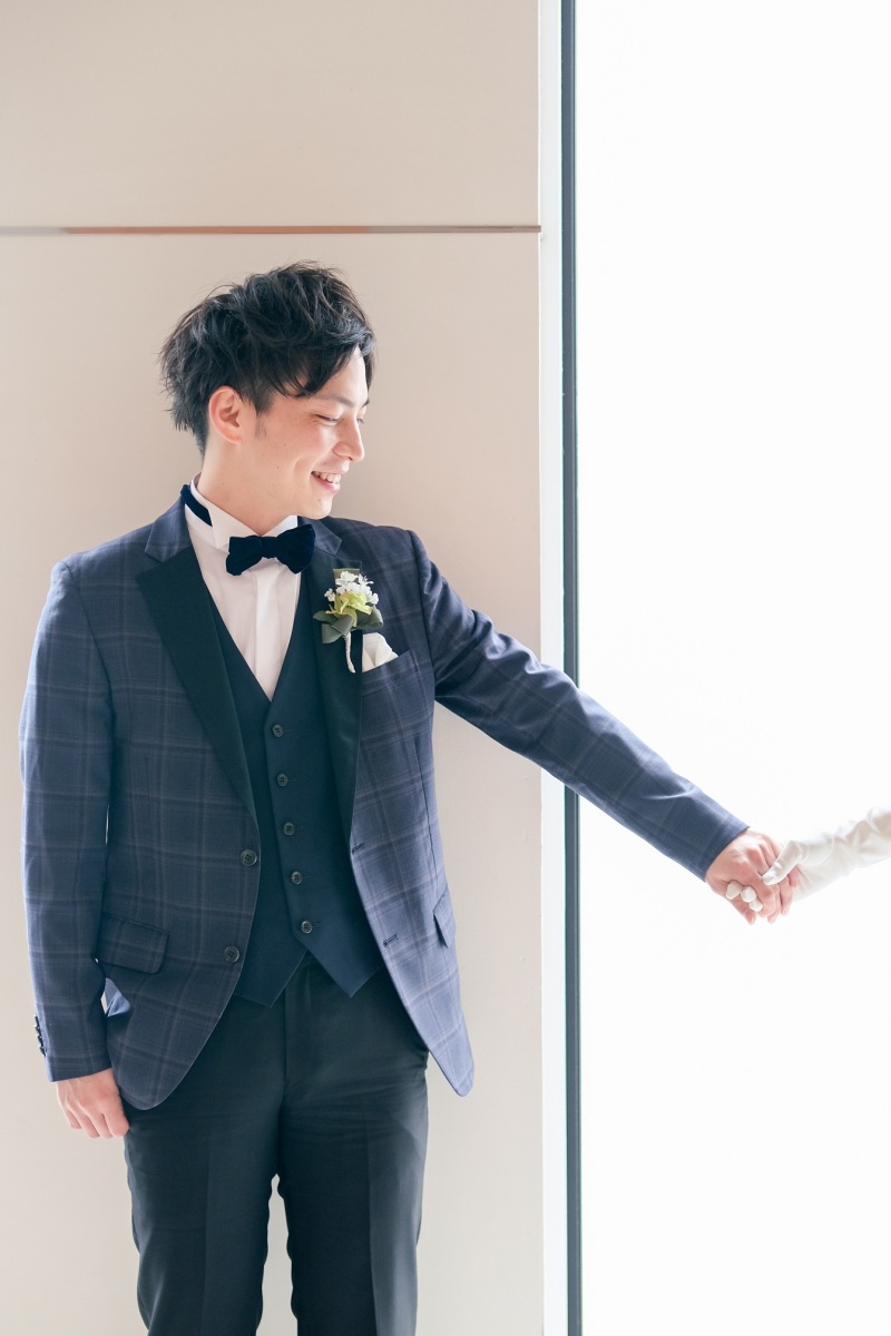 新郎様のソロカット