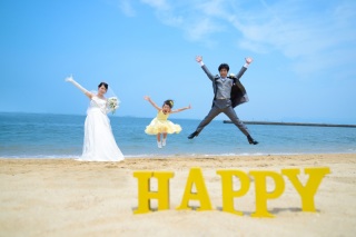 3人での思い出の撮影♪♪