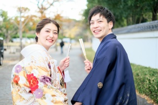 お2人らしい撮影