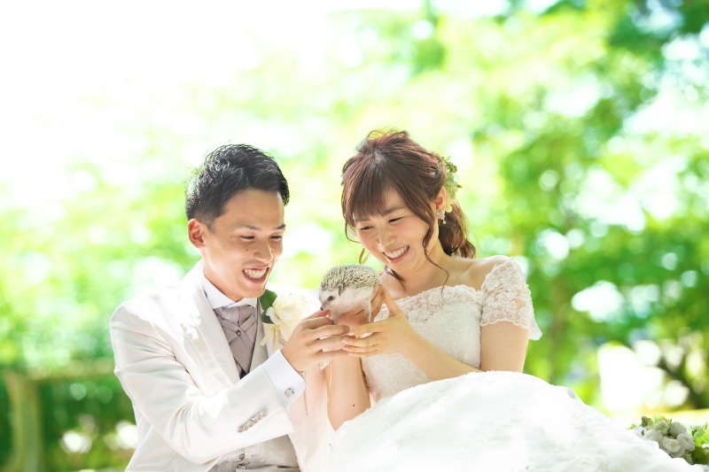 ResWedding(リズウエディング)_ペットと一緒に撮影できる