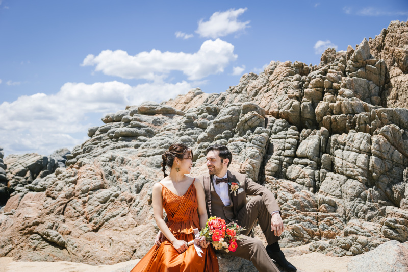 お気に入りの衣裳で爽やかに海で撮影を！