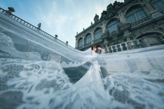 ResWedding（リズウエディング）_有田ポーセリンパーク　ロケーション撮影