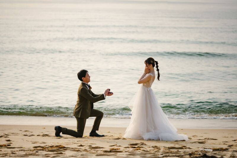 プロポーズ風ショット♡