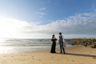 ResWedding（リズウエディング）_奈多海岸フォト