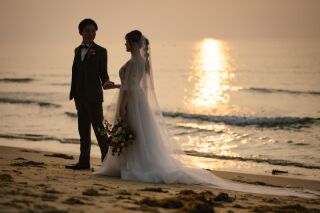 ResWedding（リズウエディング）_奈多海岸フォト