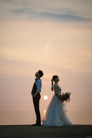 ResWedding（リズウエディング）_奈多海岸フォト