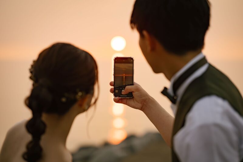 奈多海岸サンセット