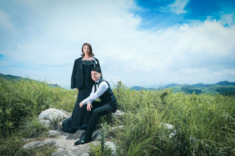 大自然でかっこよく