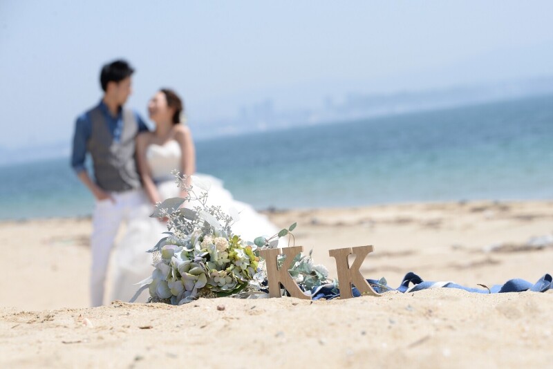 【11月30日までのお申込限定!3万円割引】奈多海岸ロケーション撮影プラン(雨天延期も¥0/新作衣装も全額無料)