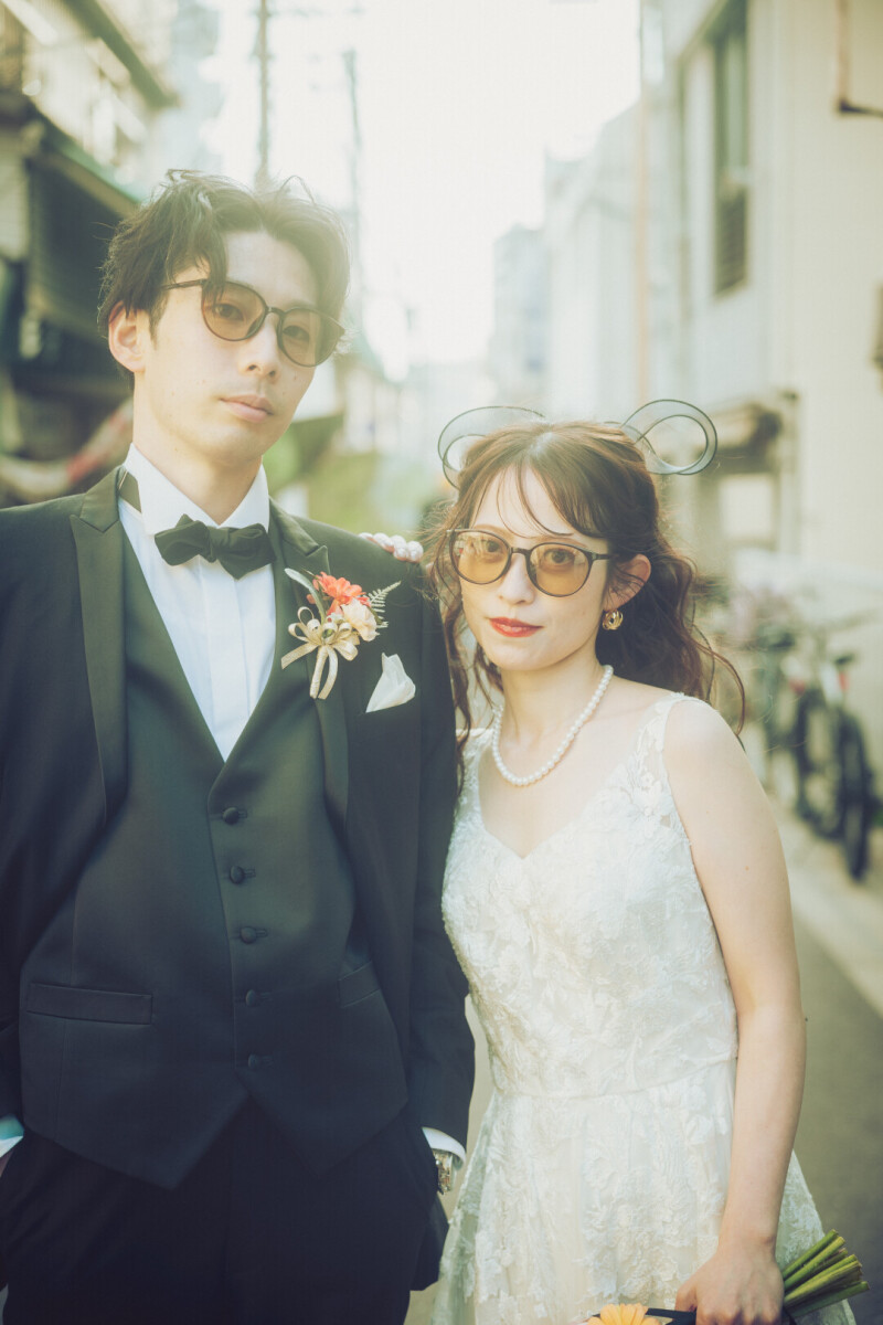 【いつもの街が特別な日に】洋装1点 街中フォトウェディング撮影プラン★期間限定5万円割引★