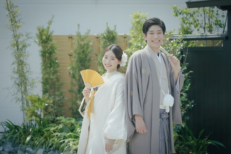【ペットと撮影】◆和装＆洋装 撮影◆｜和装1着洋装1着｜スタジオ撮影｜お気に入りの衣裳が見つかるまで何度でも事前試着OK♪