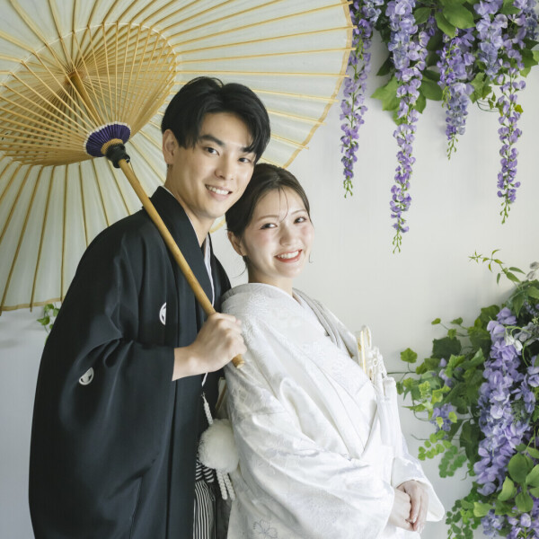 洋装 or 和装1点／シンプルスタジオ撮影プラン 六つ切台紙付き