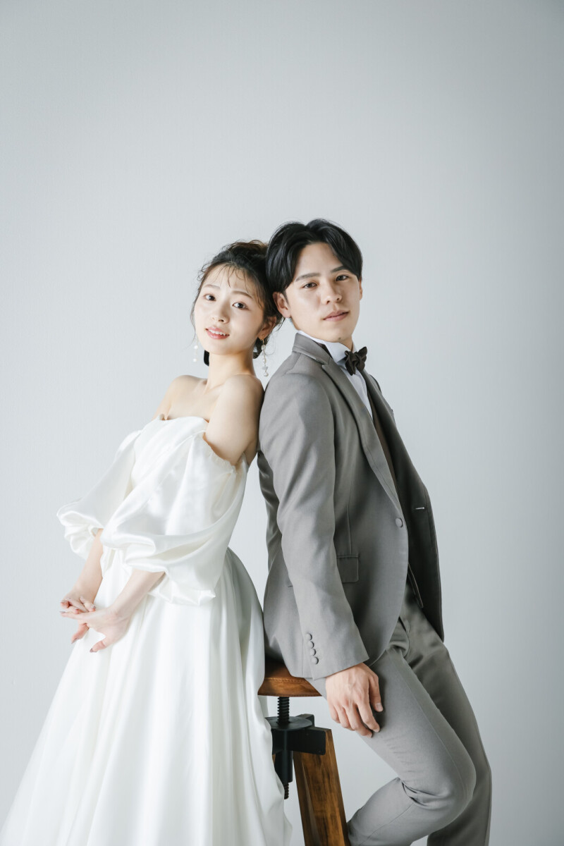 【11月30日までの申込限定!3万円割引】 洋装2点+和装スタジオ撮影プラン(衣装ランクアップ料金全て無料/データ300カット)