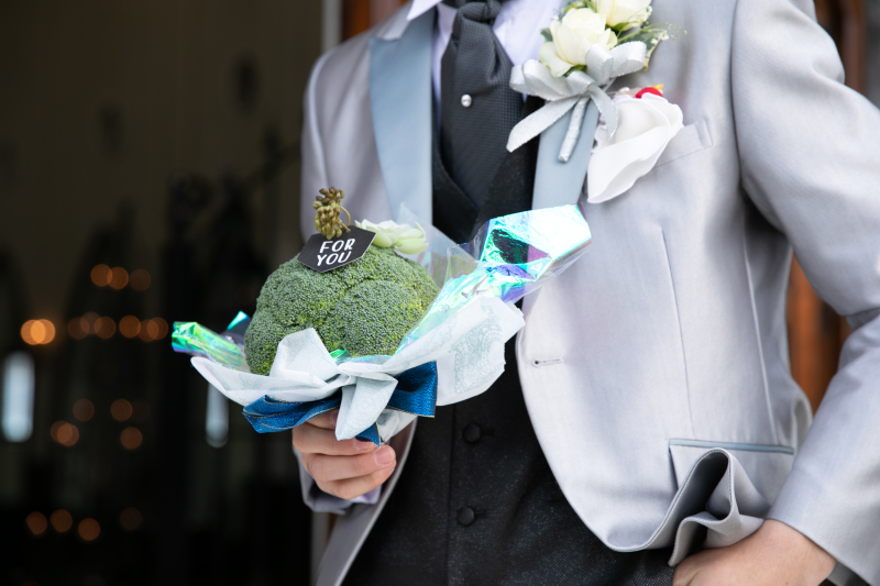 アフターセレモニーにはユーモアを♪