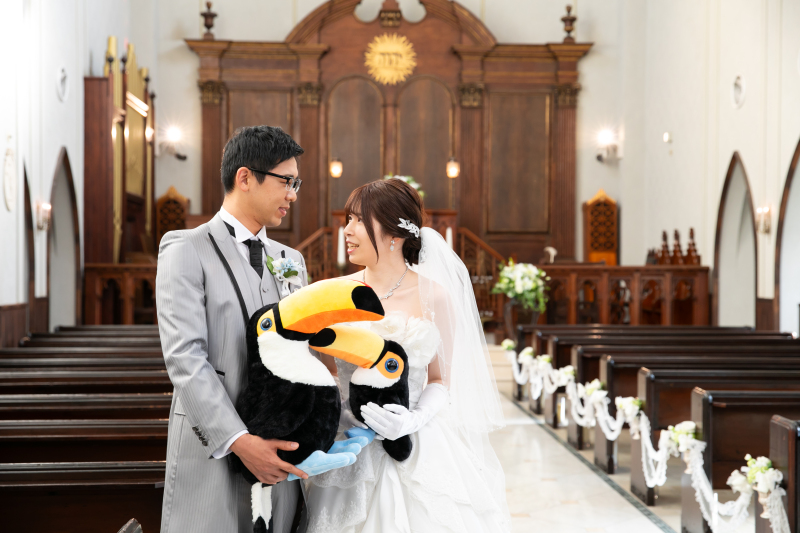 ぬいぐるみと一緒に・・・*