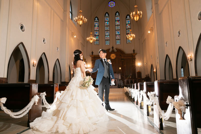 チャペルフォトウェディング・・・*