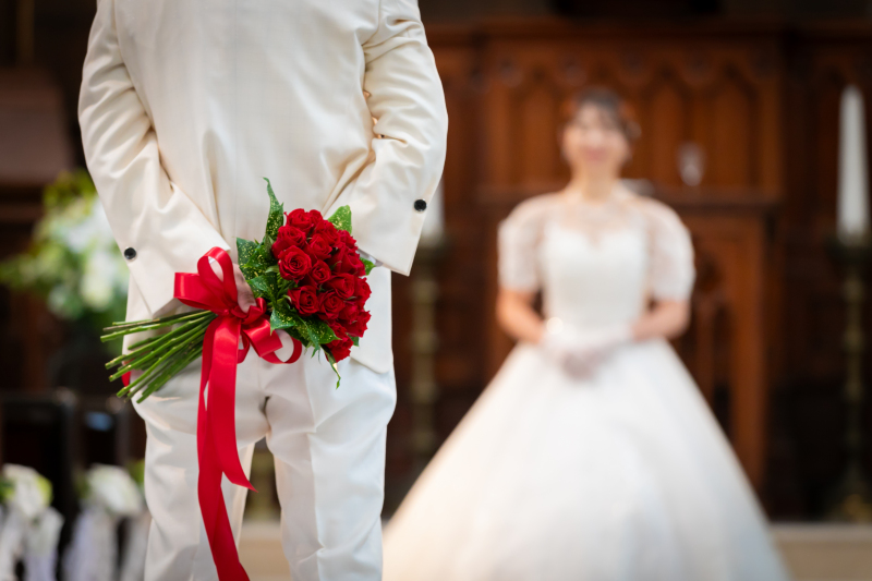 赤と白のコントラスト・・・*