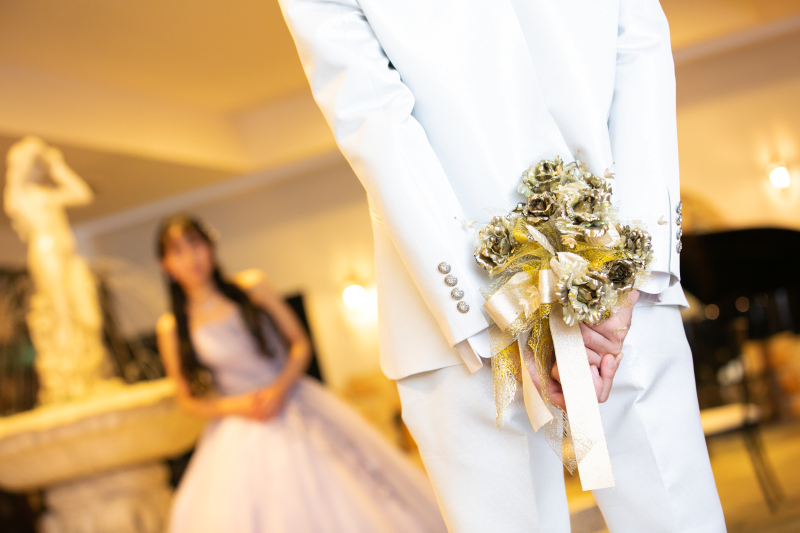 実はそのブーケ…