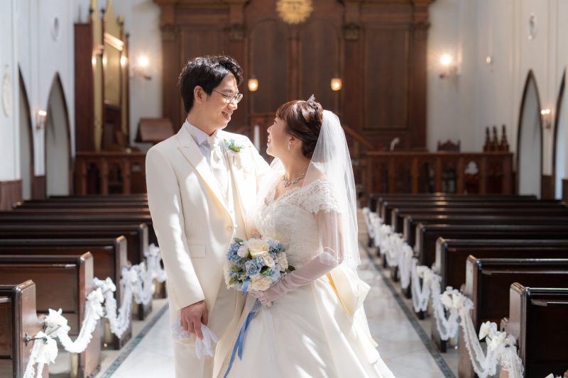 陽の光差すチャペル・・・*