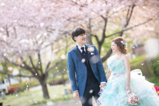 チャペル撮影＆桜ロケーション