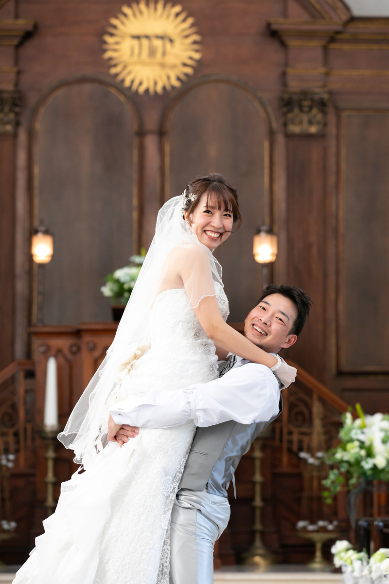 おふたりに提案する最初のポーズは…♪