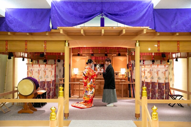 店内の御神殿でも…♪