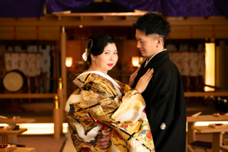 ドレスも和装も・・・*