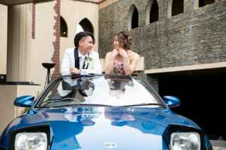 愛車と一緒に♡