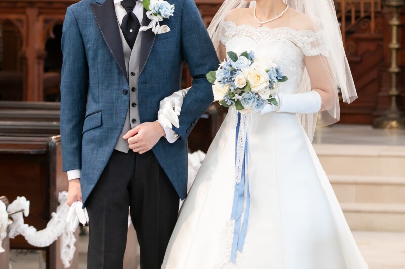 バージンロードを歩いて・・・*