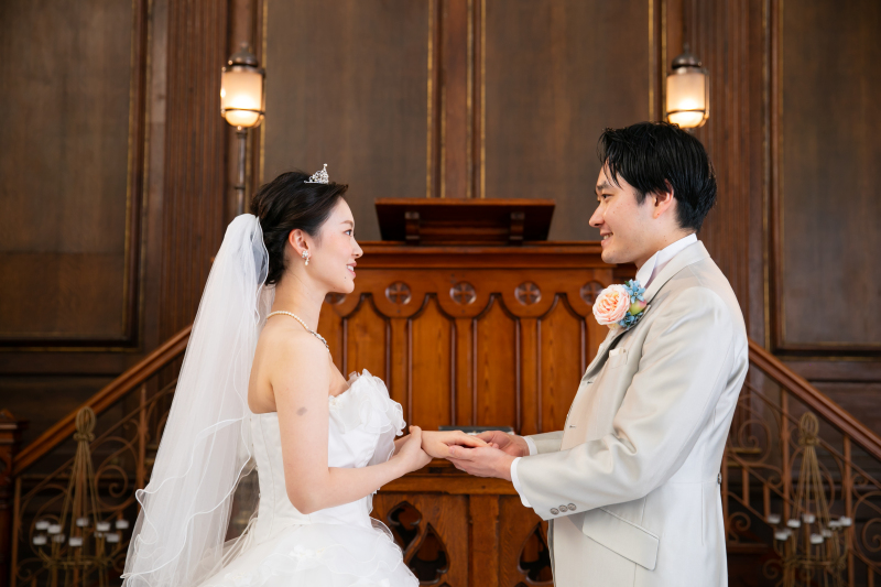 指輪交換・・・*