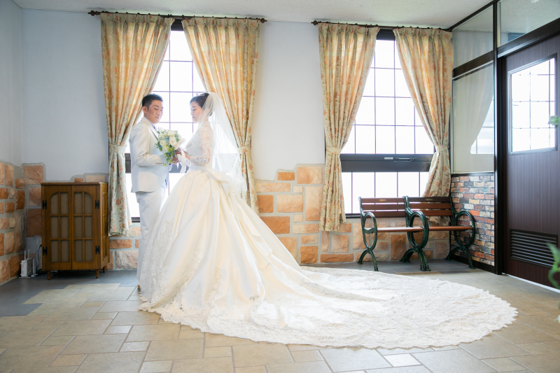 チャペル×挙式×ドレス