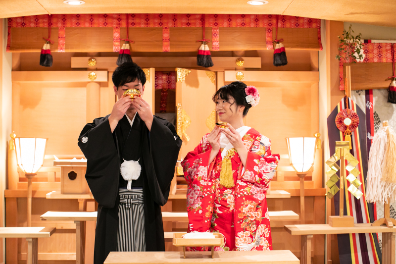 三々九度の誓いの義