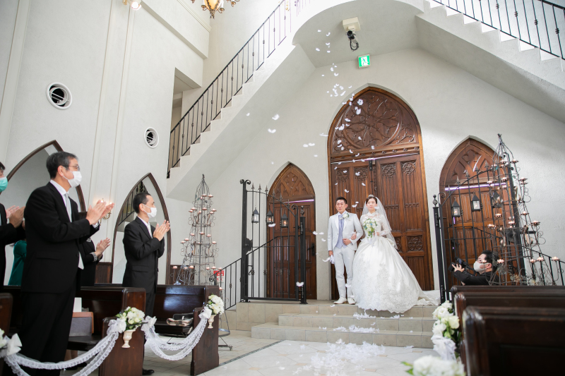 大人気演出☆エンジェルシャワー